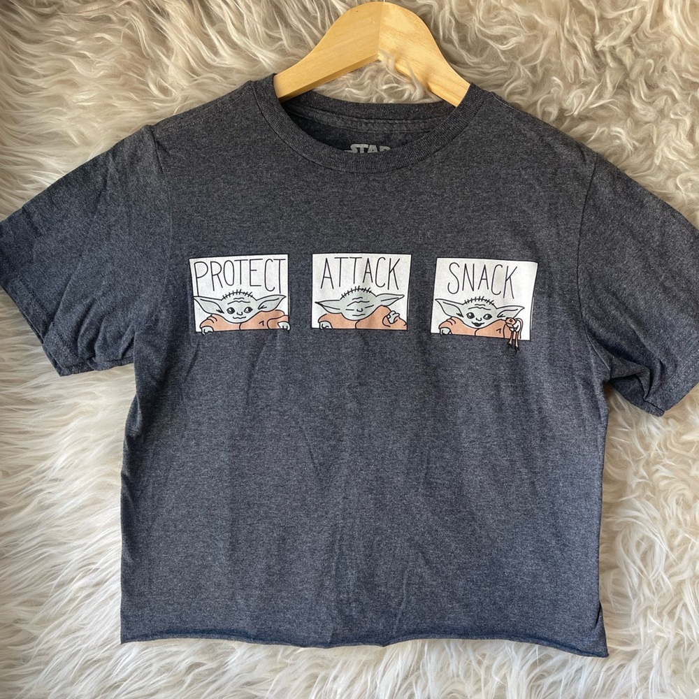 Official Star Wars mandalorian crop top